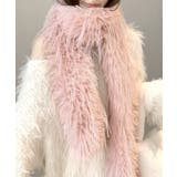 ピンク | ファーマフラー ショール フェイクファー | Riff