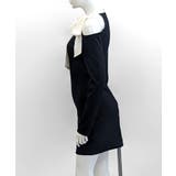 ワンショルリボンミニニットワンピース 配色リボン リブニット | Riff | 詳細画像20