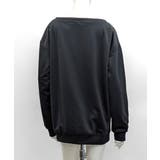 ナンバーロゴプリントオフショルスウェット ワンショル トレーナー | Riff | 詳細画像14