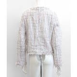 ツイードノーカラージャケット ツイードジャケット フリンジ | Riff | 詳細画像53 