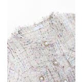 ツイードノーカラージャケット ツイードジャケット フリンジ | Riff | 詳細画像54 