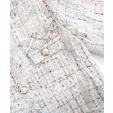 ツイードノーカラージャケット ツイードジャケット フリンジ | Riff | 詳細画像55 