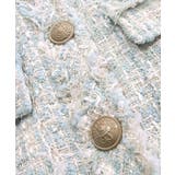 ツイードノーカラージャケット ツイードジャケット フリンジ | Riff | 詳細画像60 