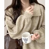 ポロ襟風ニットプルオーバー セーター オーバーサイズ | Riff | 詳細画像5 