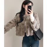 ファージャケット ショートコート ブルゾン | Riff | 詳細画像16 