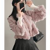 ファージャケット ショートコート ブルゾン | Riff | 詳細画像9 