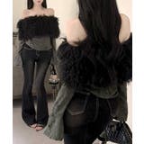 オフショルファートップス オフショルダー Tシャツ | Riff | 詳細画像11