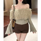 オフショルファートップス オフショルダー Tシャツ | Riff | 詳細画像13