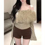 オフショルファートップス オフショルダー Tシャツ | Riff | 詳細画像17