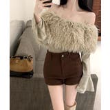 オフショルファートップス オフショルダー Tシャツ | Riff | 詳細画像18