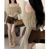 オフショルファートップス オフショルダー Tシャツ | Riff | 詳細画像21