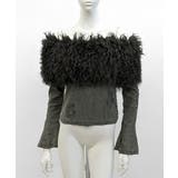 オフショルファートップス オフショルダー Tシャツ | Riff | 詳細画像24