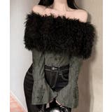 オフショルファートップス オフショルダー Tシャツ | Riff | 詳細画像3