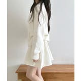 ダブルジップニット&ミニニットスカート セットアップ カーディガン | Riff | 詳細画像11 