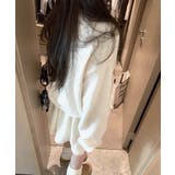 ダブルジップニット&ミニニットスカート セットアップ カーディガン | Riff | 詳細画像13 