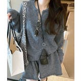 ダブルジップニット&ミニニットスカート セットアップ カーディガン | Riff | 詳細画像19 