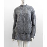 ダブルジップニット&ミニニットスカート セットアップ カーディガン | Riff | 詳細画像27 