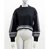 配色クルーネックニット ショート丈 バルーン袖 | Riff | 詳細画像15 