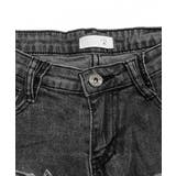 折り返しヒョウ柄デニムショートパンツ 短パン ショート丈 | Riff | 詳細画像25 