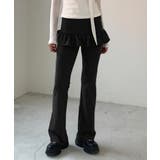 レイヤードスカートパンツ 重ね着風 ロングパンツ | Riff | 詳細画像13 