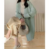 ロングニットカーディガン トグルボタン ガウン | Riff | 詳細画像26