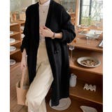 ロングニットカーディガン トグルボタン ガウン | Riff | 詳細画像37