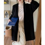 ロングニットカーディガン トグルボタン ガウン | Riff | 詳細画像38