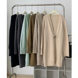 ロングニットカーディガン トグルボタン ガウン | Riff | 詳細画像41