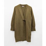 ロングニットカーディガン トグルボタン ガウン | Riff | 詳細画像44