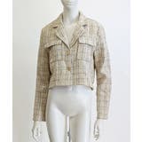 ツイードショートジャケット ツイードジャケット テーラードジャケット | Riff | 詳細画像12