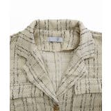 ツイードショートジャケット ツイードジャケット テーラードジャケット | Riff | 詳細画像15