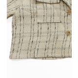 ツイードショートジャケット ツイードジャケット テーラードジャケット | Riff | 詳細画像19