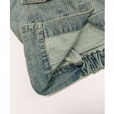 クロップドフード付きデニムジャケット Gジャン ジャンパー | Riff | 詳細画像38 