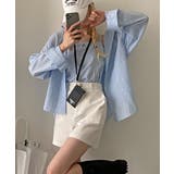 シャツ＆キャミ アンサンブル ストライプ | Riff | 詳細画像16 