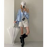 シャツ＆キャミ アンサンブル ストライプ | Riff | 詳細画像19 