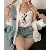 シャツ＆キャミ アンサンブル ストライプ | Riff | 詳細画像9 