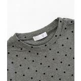 ドット柄ショートスリーブTシャツ フレンチスリーブ Tシャツ | Riff | 詳細画像17