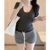 バックレースベルトTシャツ カップ付き パッド付き | Riff | 詳細画像16