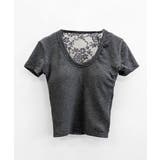 バックレースベルトTシャツ カップ付き パッド付き | Riff | 詳細画像26