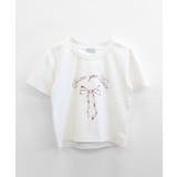 リボンプリントTシャツ プリントT クルーネック | Riff | 詳細画像32 