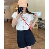 リボンプリントTシャツ プリントT クルーネック | Riff | 詳細画像9 