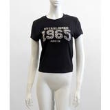 レオパード柄ナンバープリントTシャツ プリントT クルーネック | Riff | 詳細画像15