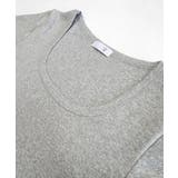 裾レースUネックTシャツ カットソー プルオーバー | Riff | 詳細画像31 