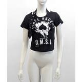 ベルトデザインプリントTシャツ ロゴプリント ショート丈 | Riff | 詳細画像14