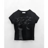 ロゴデザインTシャツ プリントT クルーネック | Riff | 詳細画像18