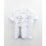 ロゴデザインTシャツ プリントT クルーネック | Riff | 詳細画像19
