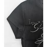 ロゴデザインTシャツ プリントT クルーネック | Riff | 詳細画像25