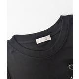 ラインストーンリボンデザイン裾レースTシャツ フリル ビジュー | Riff | 詳細画像27