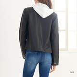 ベーシックライダースジャケット ダブルライダース フェイクレザー | Riff | 詳細画像12 