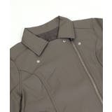 ベーシックライダースジャケット ダブルライダース フェイクレザー | Riff | 詳細画像14 